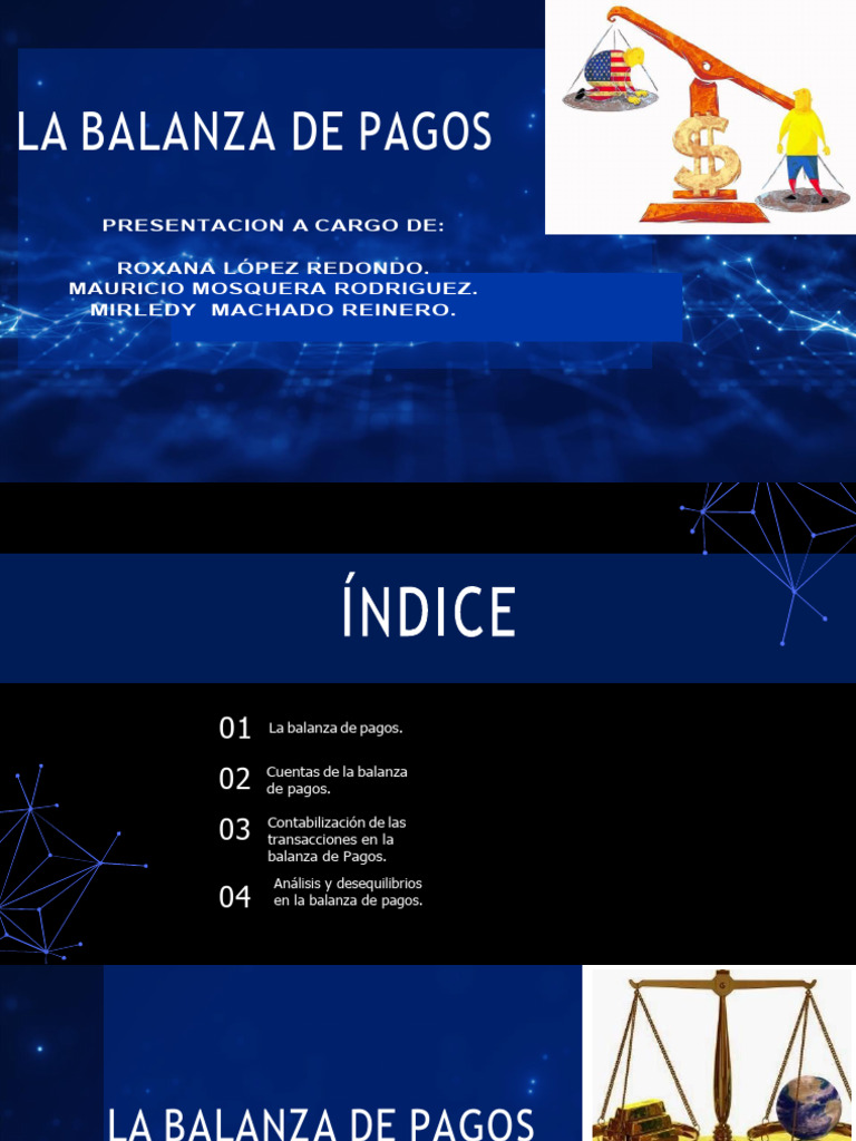 Análisis de la Balanza de Pagos | PDF | Balance de pagos | Contabilidad