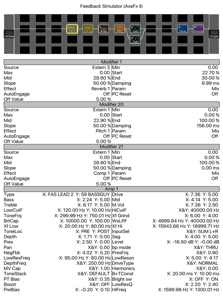 Feedback Simulator | PDF | Sound Production Technology | Sound Technology
