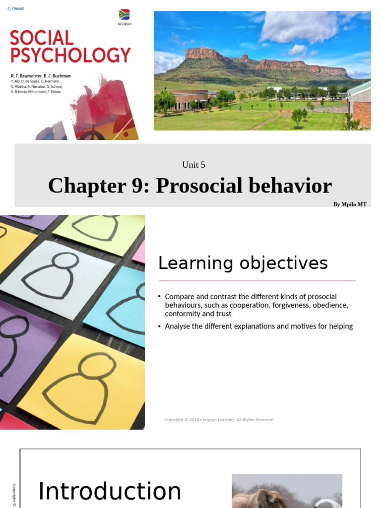 4 PSSO Chapter 9 Unit 4 2024 | PDF | Altruism | Empathy