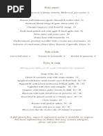 Table D'hote Menu Sample | PDF