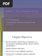 Chapter 2 Basic Elements of Java