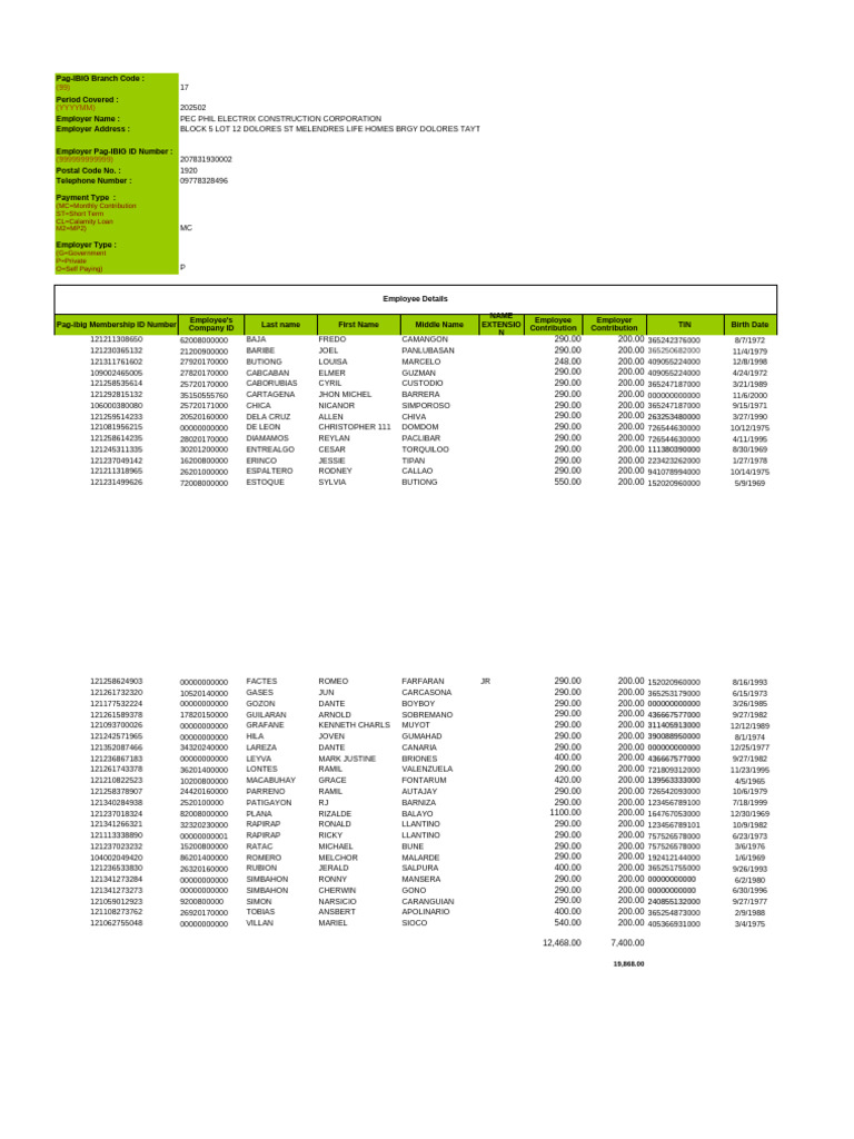 Pag-IBIG File Converter Overview | PDF | Public Finance