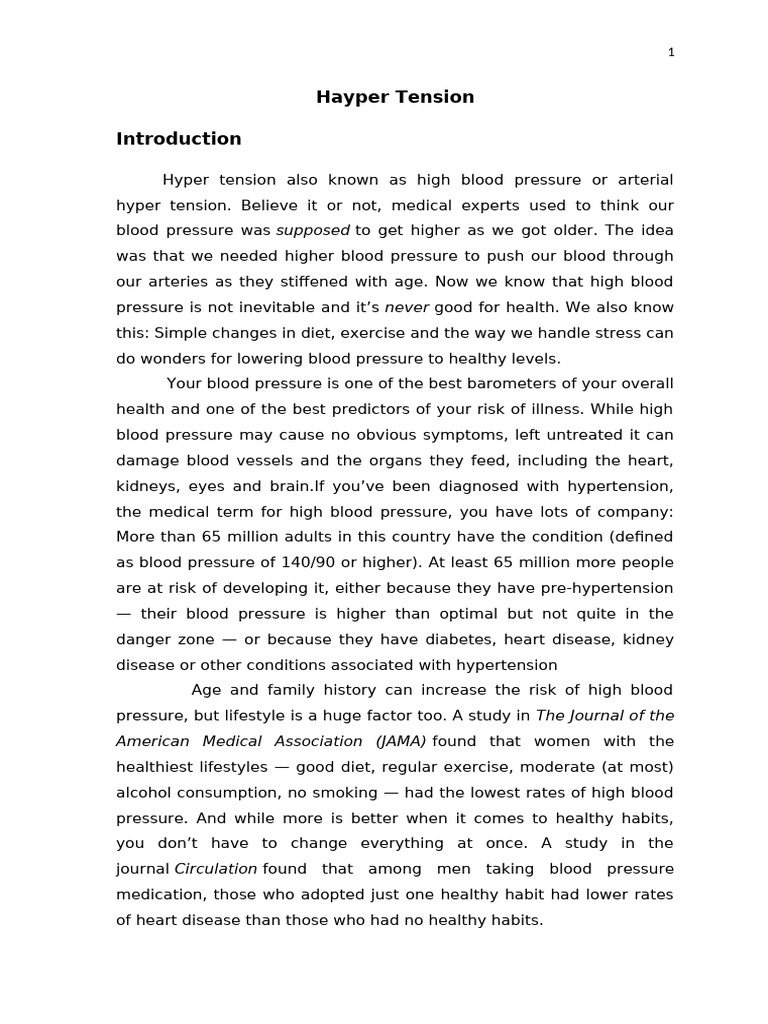Health Report | PDF