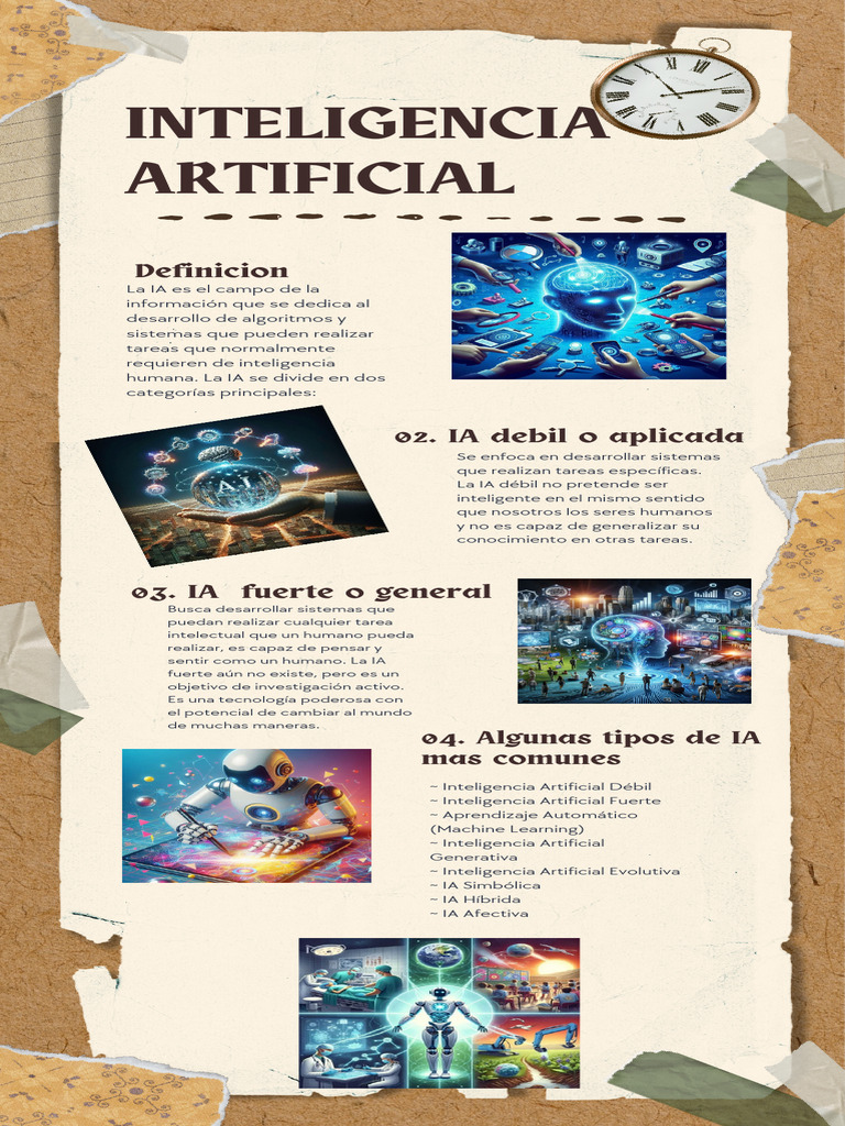 Tipos de Inteligencia Artificial Explicados | PDF
