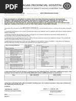 PhilHealth Hemodialysis Agreement Form | PDF | Hemodialysis | Medical ...