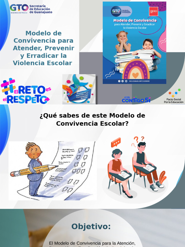 Modelo de Convivencia Escolar Efectivo | PDF