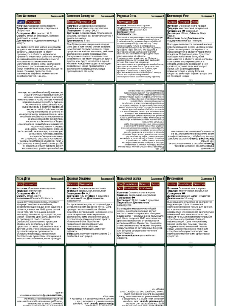 Spell 8 | PDF