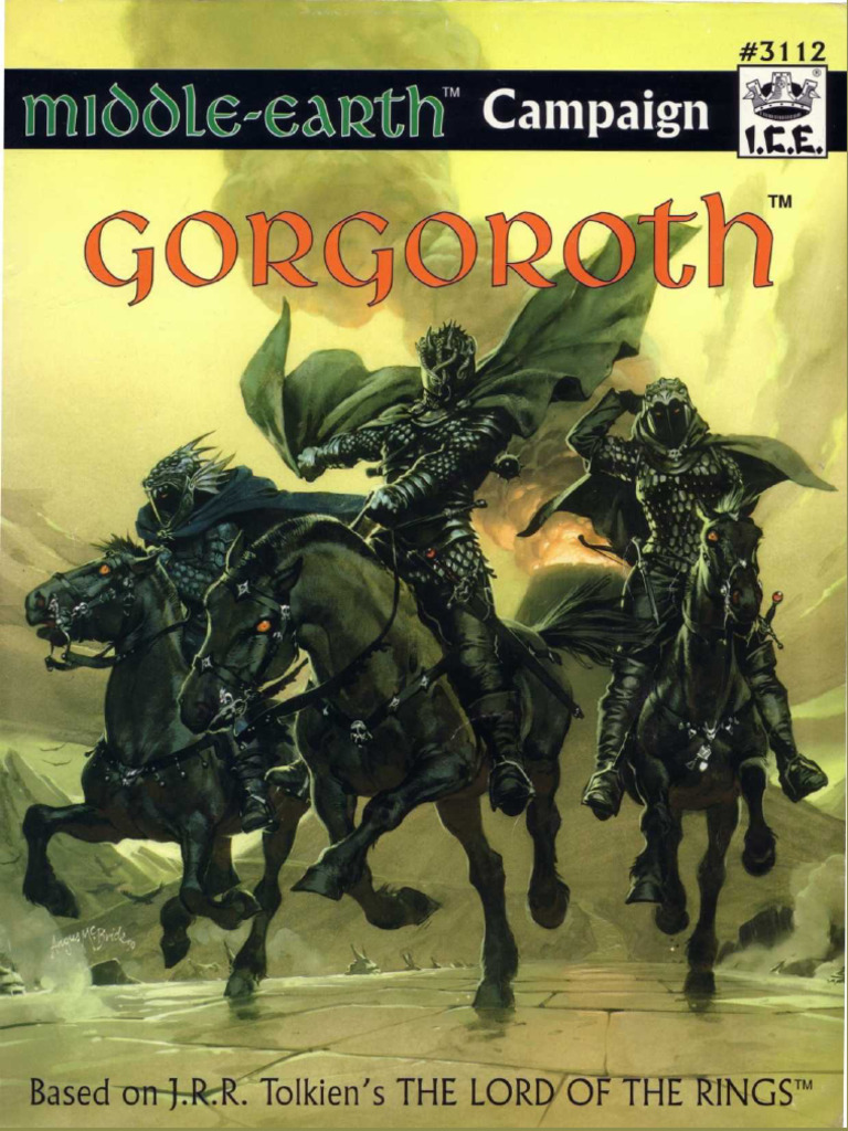 ICE Enterprises - ICE3112 - MERP Realms - Gorgoroth | PDF