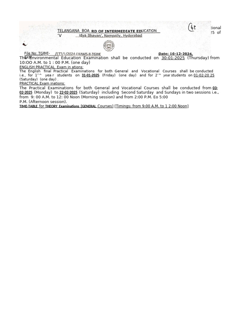 telangana-intermediate-exam-timetable-2025-pdf-science