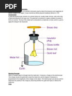 Gold Leaf Electroscope Guide | PDF