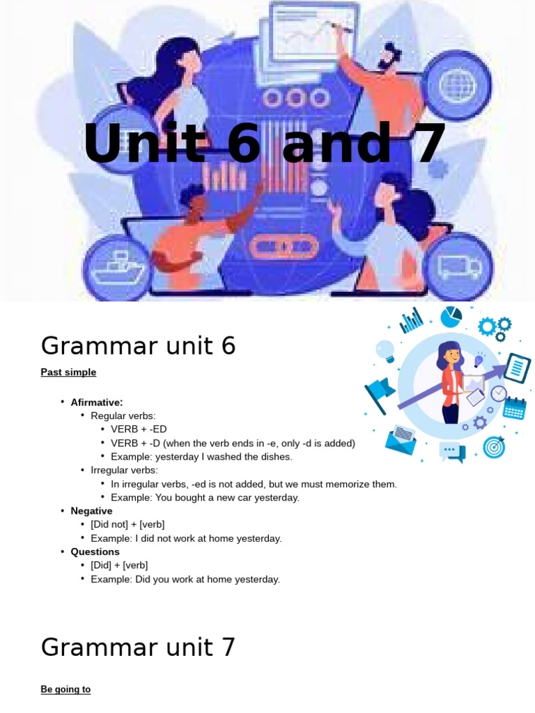 Unit 6 and 7 | PDF