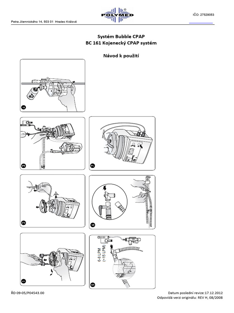 Bubble CPAP Systém | PDF