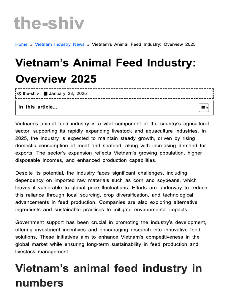 Feed Report | PDF