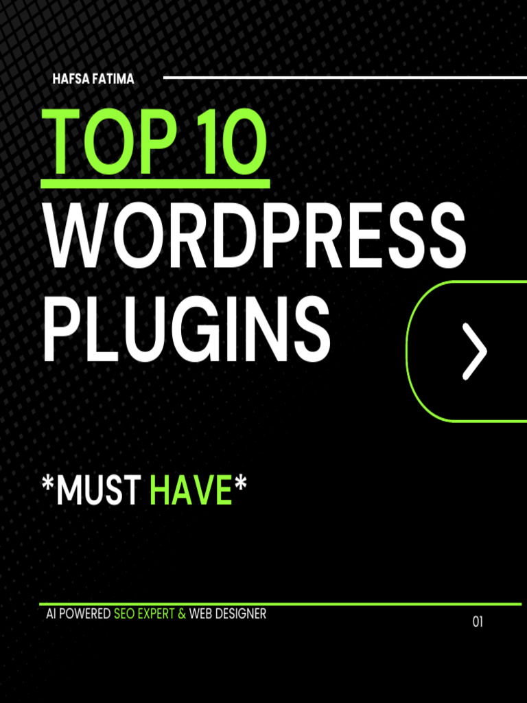 ? Top 10 Must-Have WordPress Plugins For Your Website! | PDF | Search ...