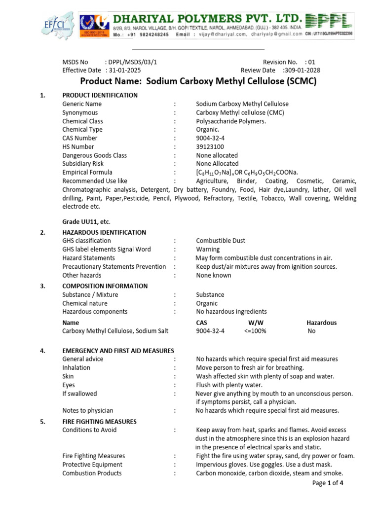 tobacco msds SCMC Material Safety Data Sheet | PDF | Toxicity