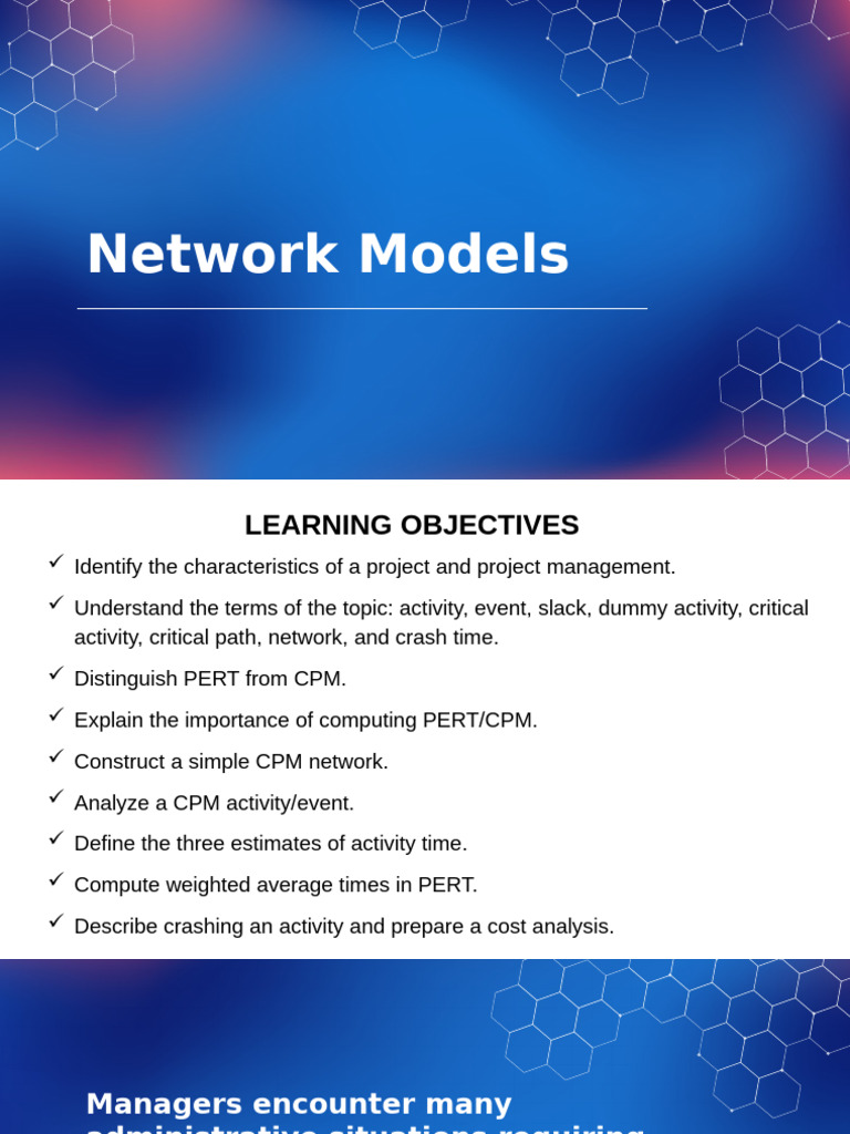 Understanding PERT and CPM in Project Management | PDF | Project ...