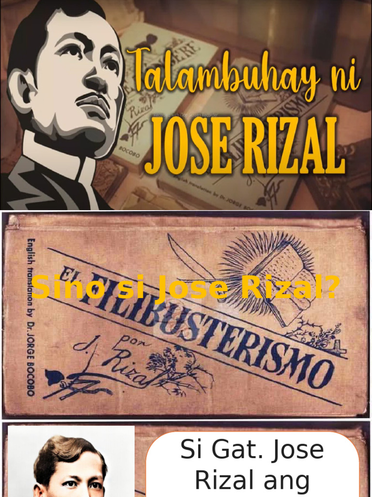 Talambuhay Ni Rizal | PDF