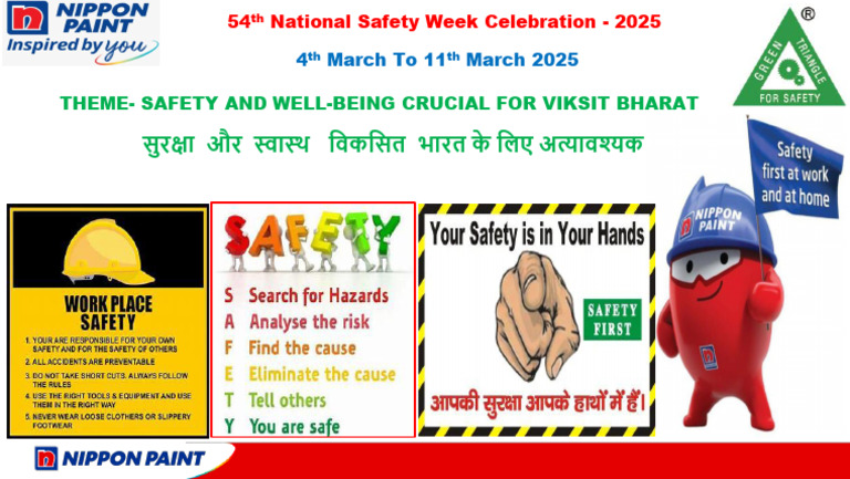 National Safety Week 2025 Theme | PDF
