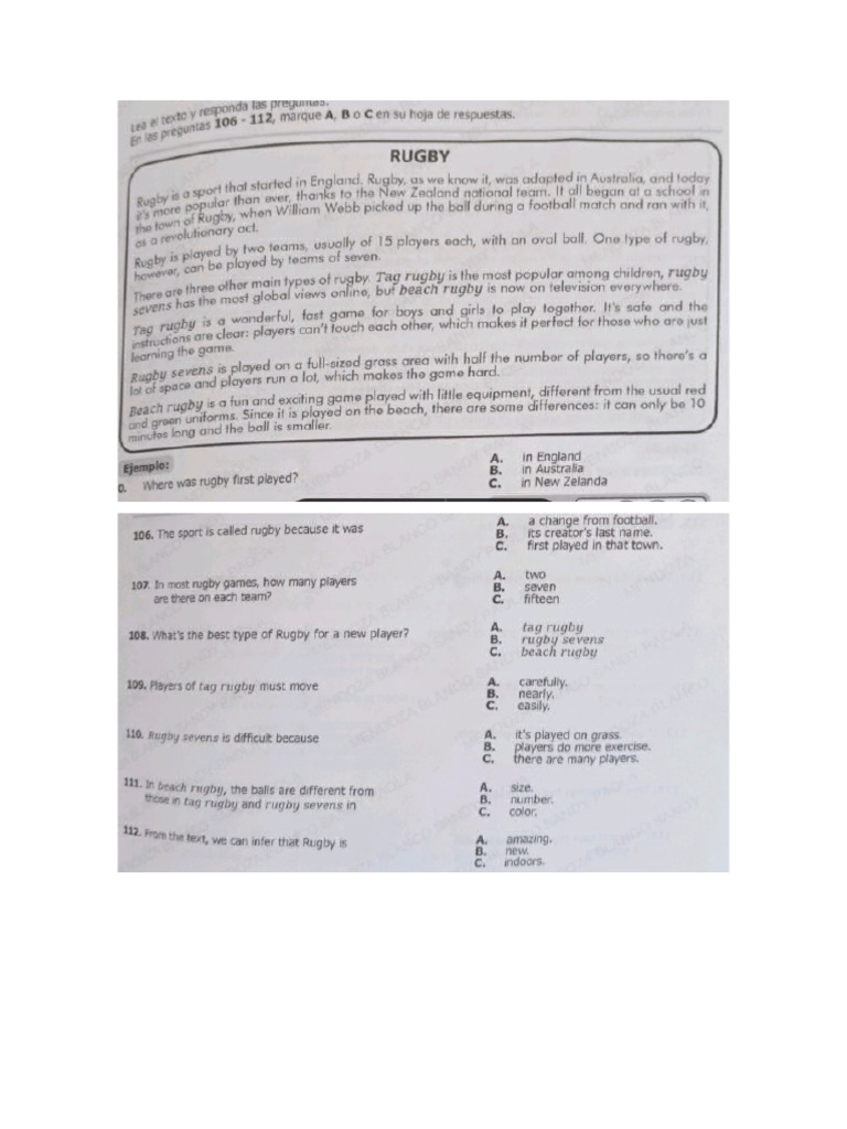 Rugby | PDF