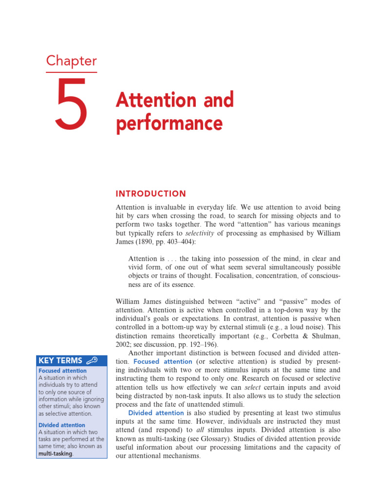 Types of Attention in Aging | PDF | Attention | Perception