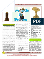 Awards and Prizes Issues February 2012 WWW - Upscportal