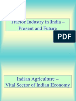 Tractor Industry in India - Present and Future