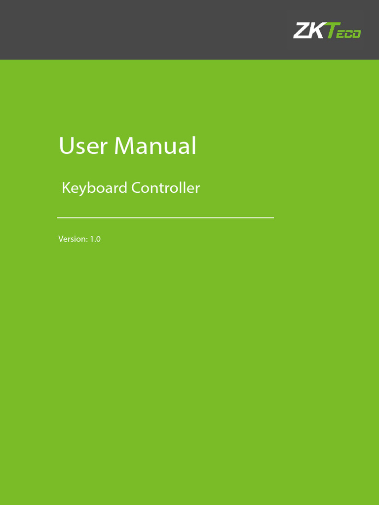 Keyboard Controller User Manual 20171214 | PDF | Computer Keyboard ...