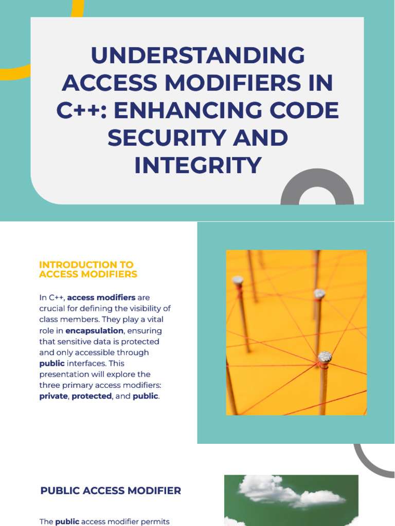 C++ Access Modifiers Explained | PDF | Planets | Mercury (Planet)