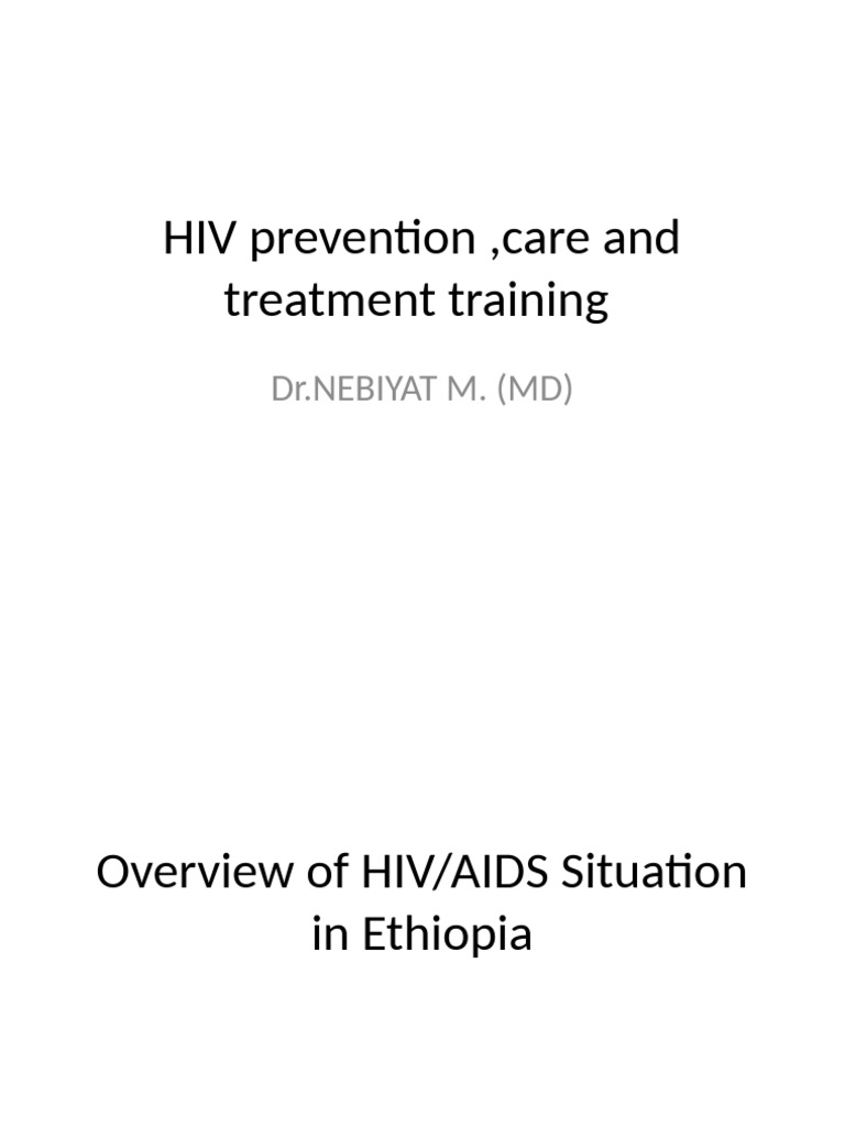 HIV AIDS Chapter1 Presentation | PDF | Epidemiology Of Hiv/Aids | Hiv/Aids