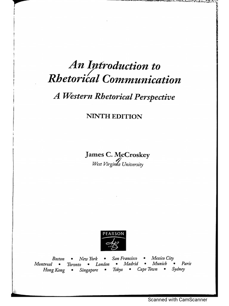 Understanding Rhetorical Communication | PDF | Cost Of Living | Rhetoric