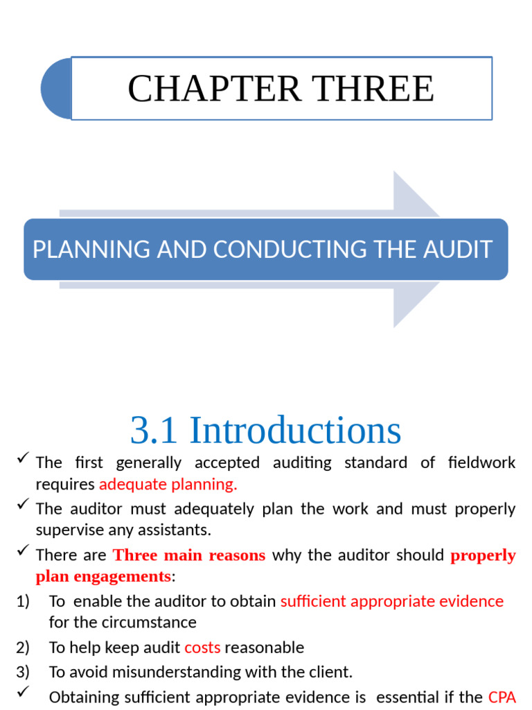 Effective Audit Planning Strategies | PDF | Audit | Risk