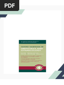 Oxford Handbook of Obstetrics and Gynaecology , 4th Edition Collins - The ebook version is available in PDF and DOCX for easy access
