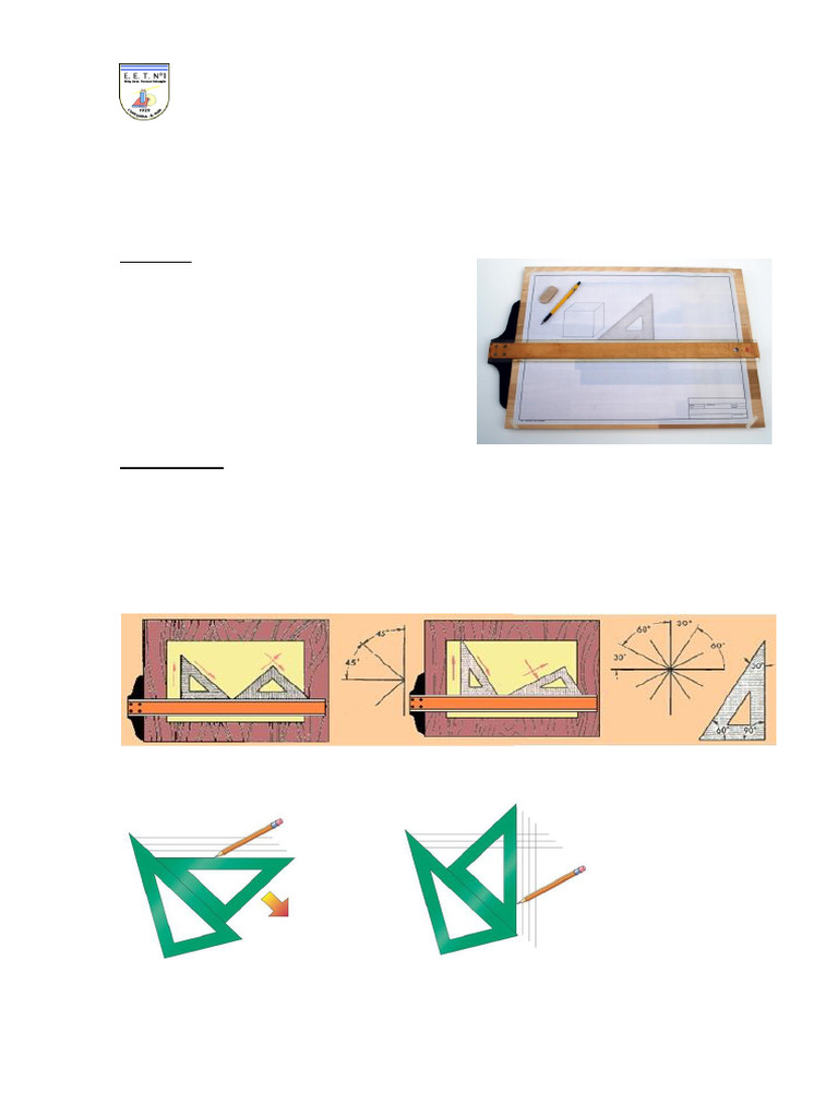 Elementos Clave Del Dibujo T cnico PDF Dibujo Geometr a Elemental