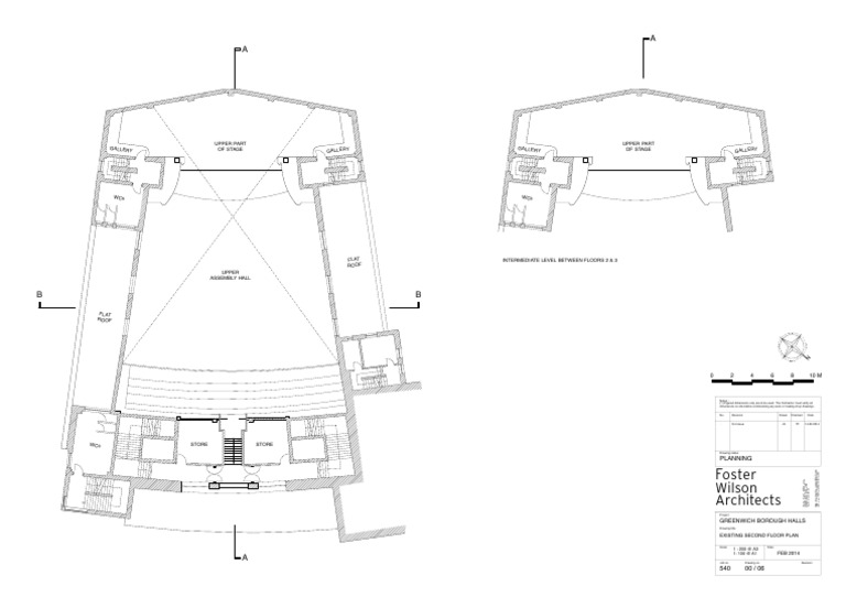 540.00 06 - Existing Second Floor Plan-236591 | PDF | Architectural ...