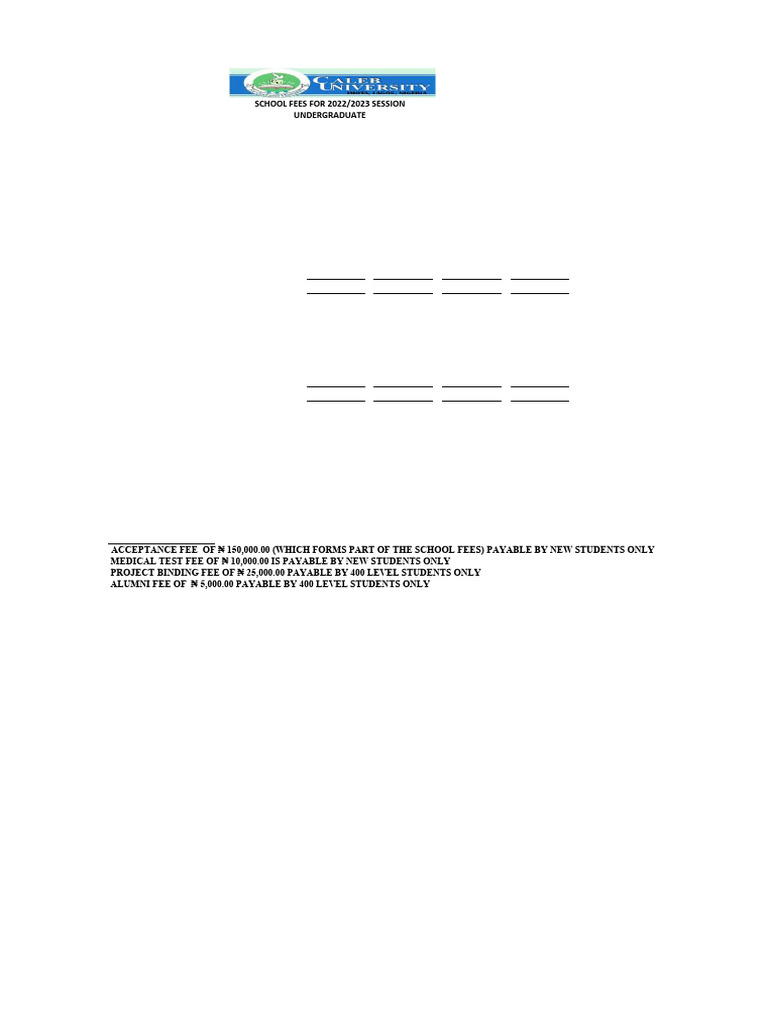 Computer Science Programme Bill | PDF | Tuition Payments | Payments