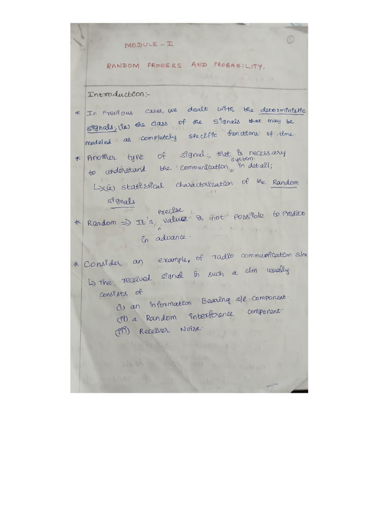 Module 1 Notes | PDF