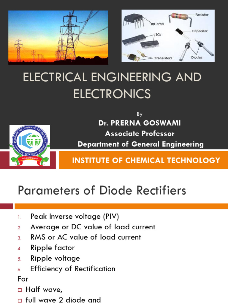 Diode Rectifier Parameters Explained | PDF
