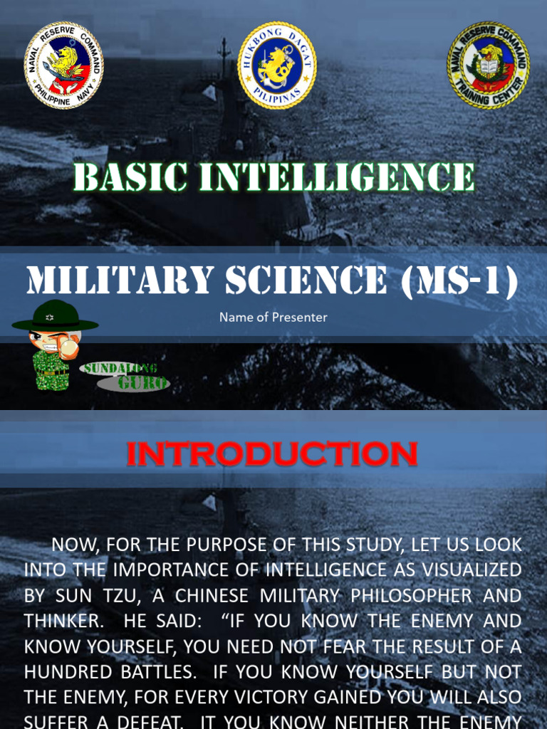 Understanding Military Intelligence Basics | PDF | Military ...