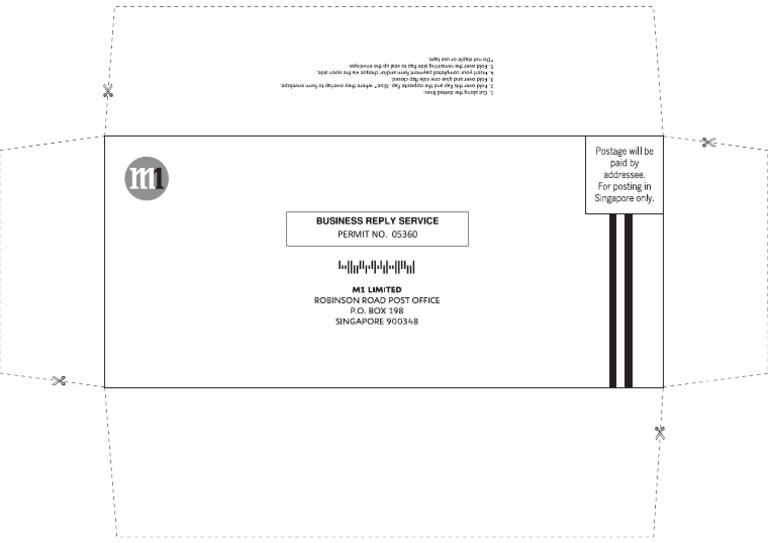Envelope Template 01 | PDF