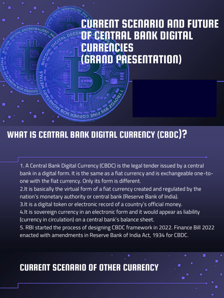 Future of Central Bank Digital Currencies | PDF | Money | Central Banks