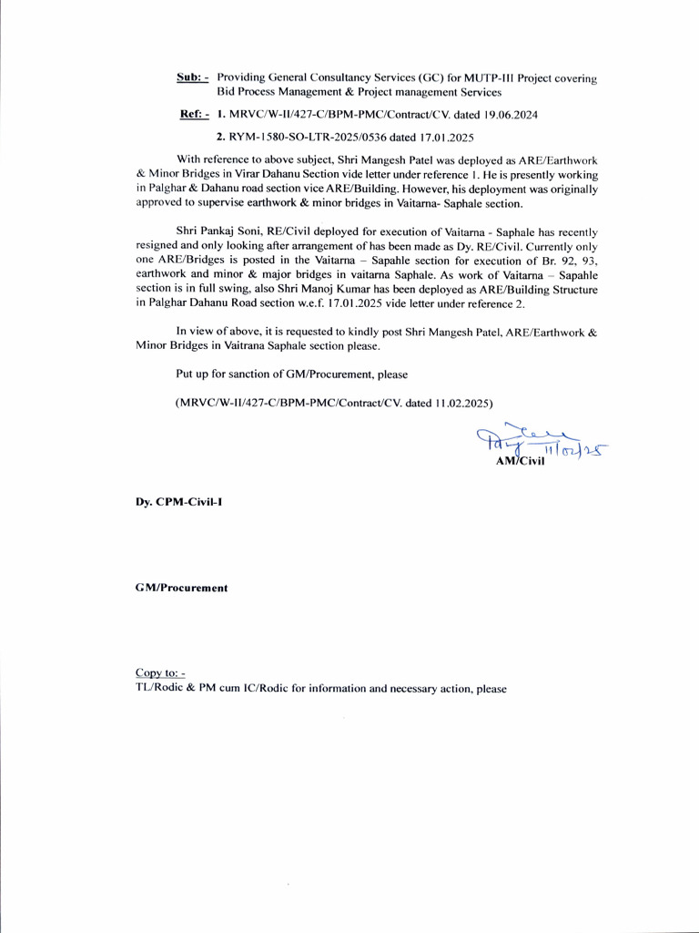 Consultancy Services for MUTP-II Project | PDF