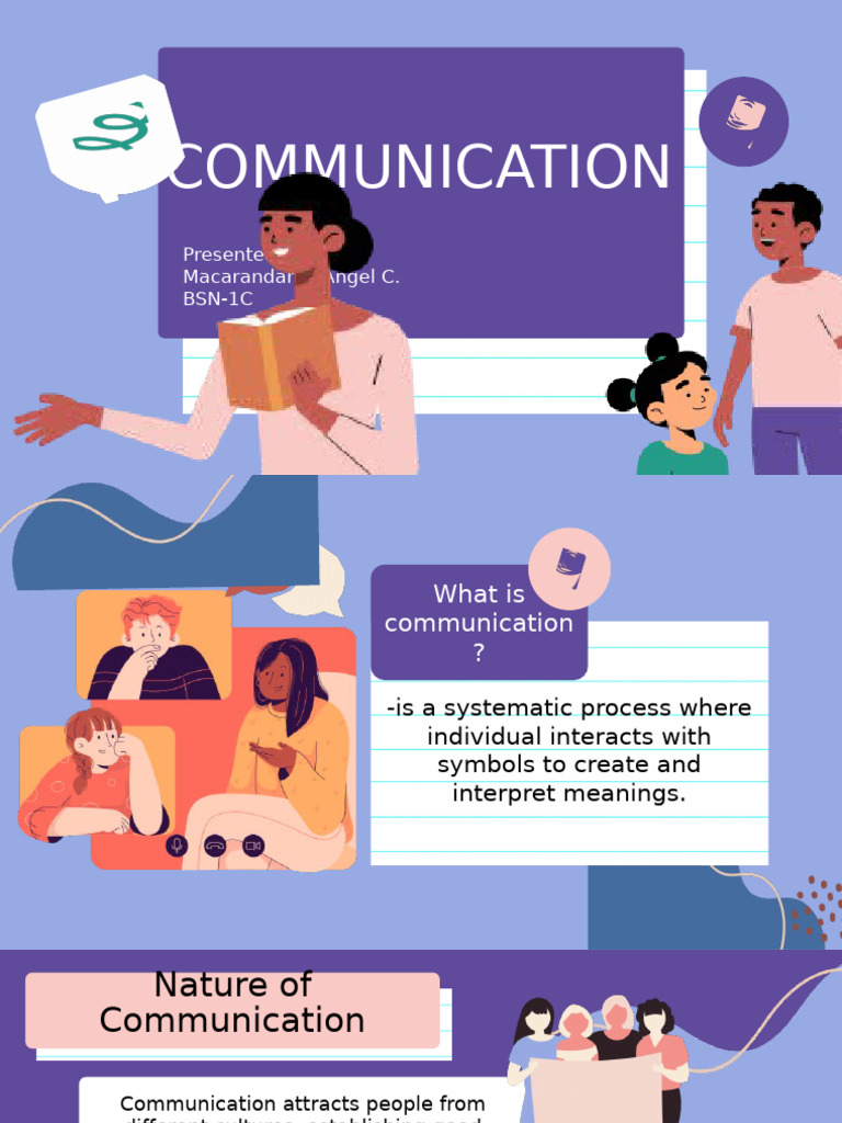 Understanding Effective Communication | PDF | Communication | Nonverbal ...