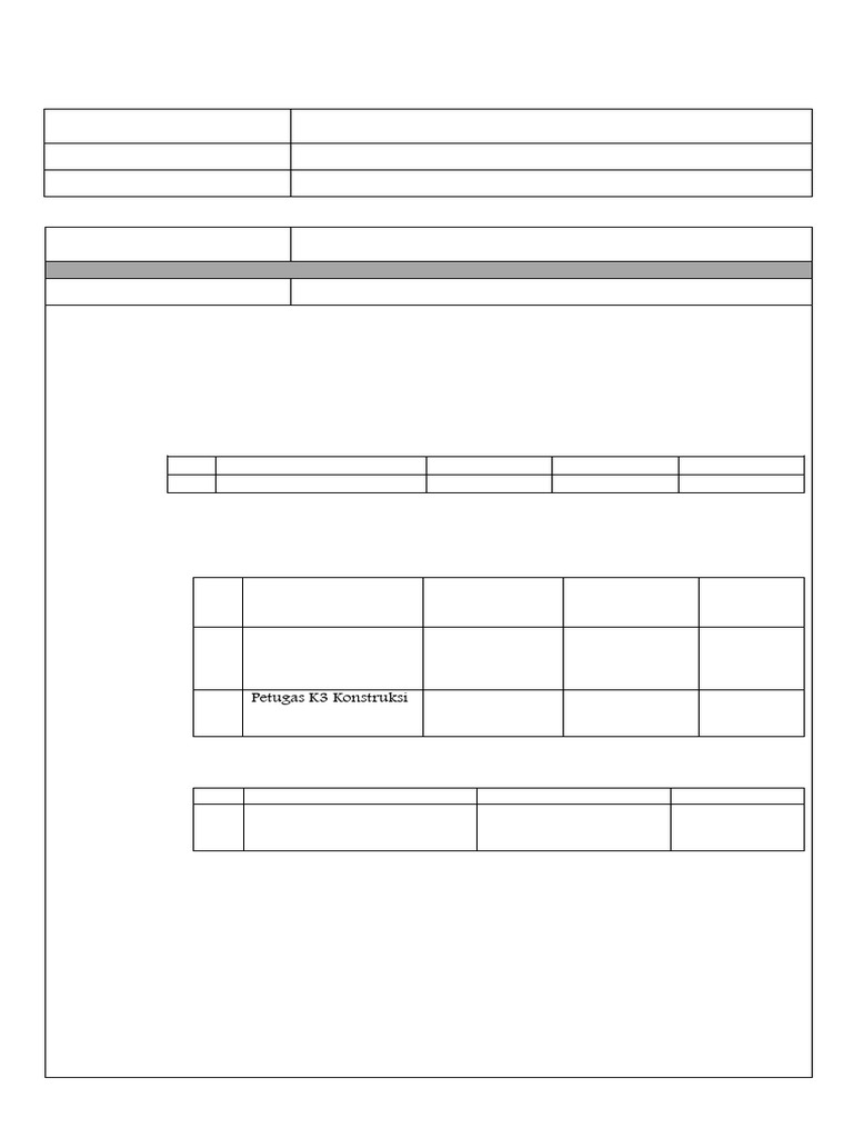 Spesifikasi Pembangunan Pagar SDN 022 | PDF