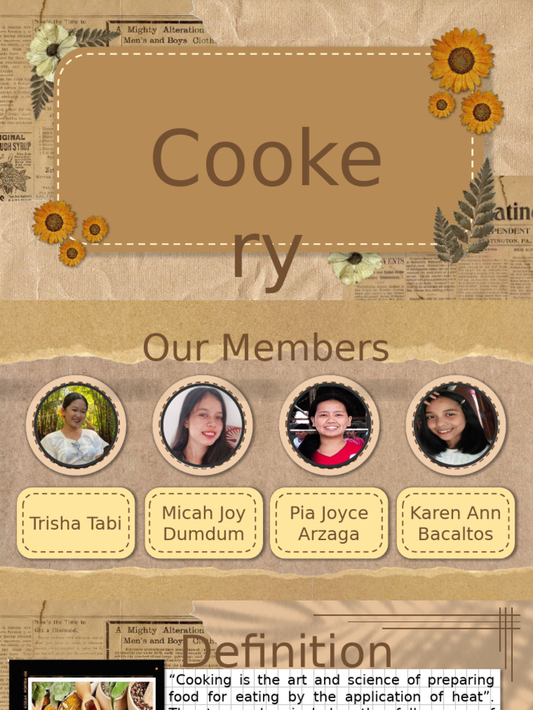 Cookery | PDF | Cookware And Bakeware | Cooking