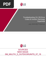 LG CH150 Error Code Troubleshooting Guide | PDF | Pipe (Fluid ...
