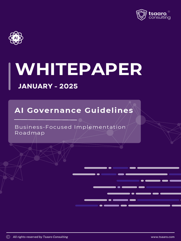 AI Governance Guidelines for Businesses | PDF | Governance | Artificial ...