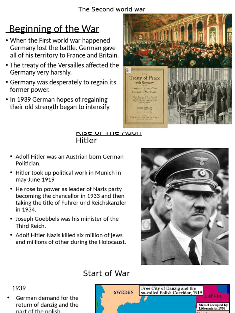 The Second World War | PDF | Nazi Germany | Adolf Hitler