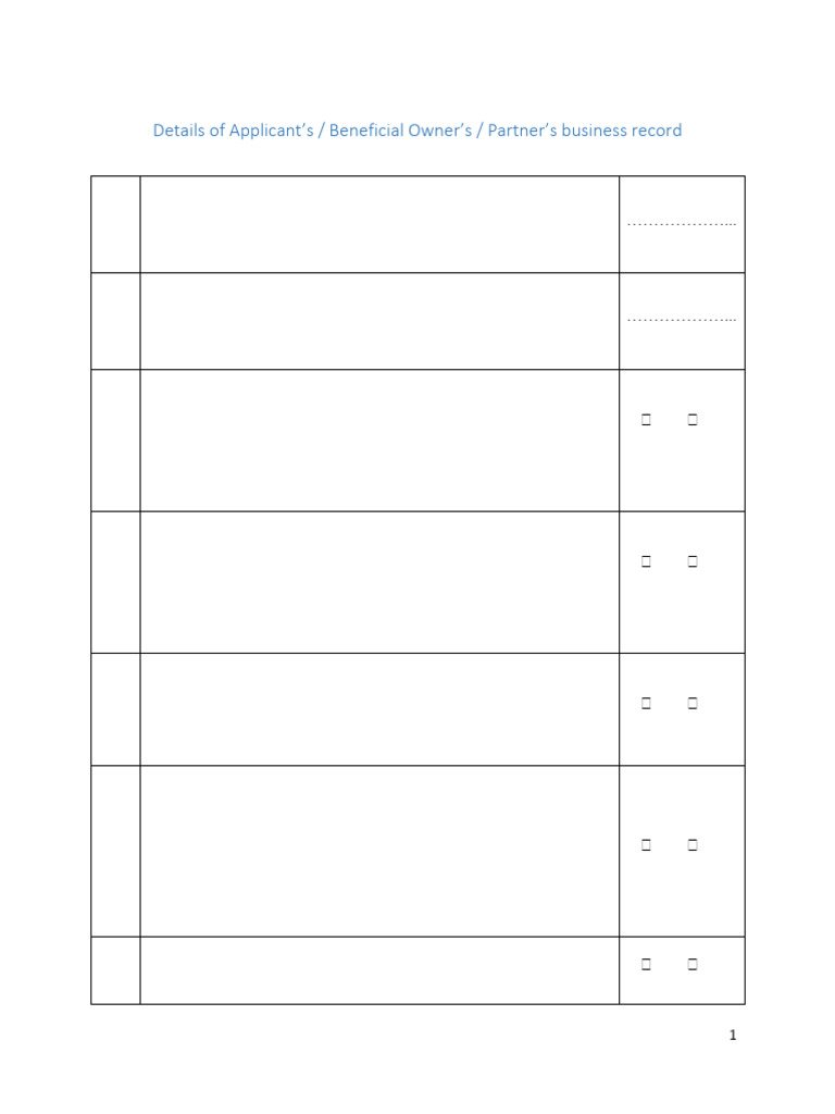 Business Records Declaration Form Mauritius | PDF | Private Law ...