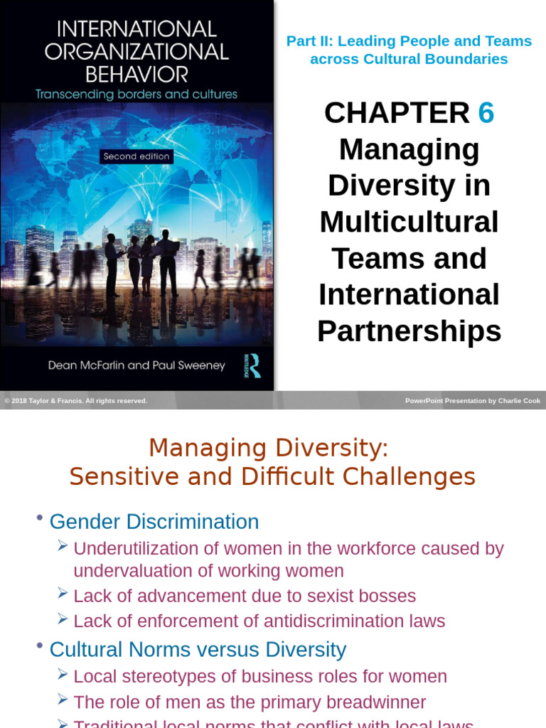 Chapter6 - Managing Diversity in Multicultural Teams & International ...