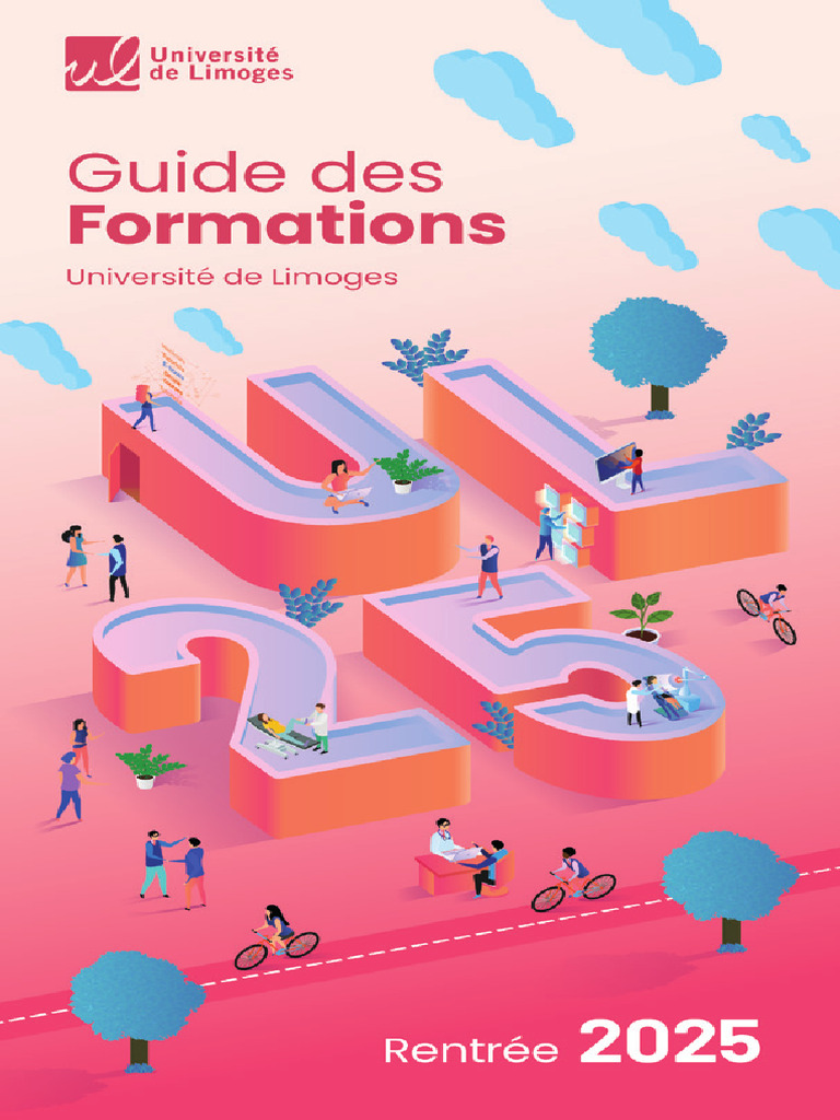 Guide des Formations Université Limoges 2025 | PDF | Doctorat | Biologie